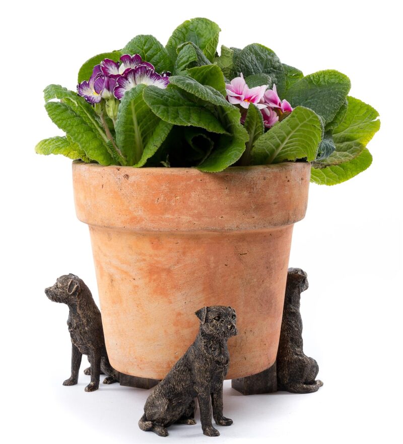 Border Terrier Plant Pot Feet - Set of 3 - Image 3