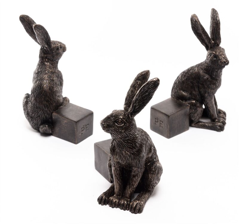 Vigilant Hare Plant Pot Feet - Set of 3 - Image 2