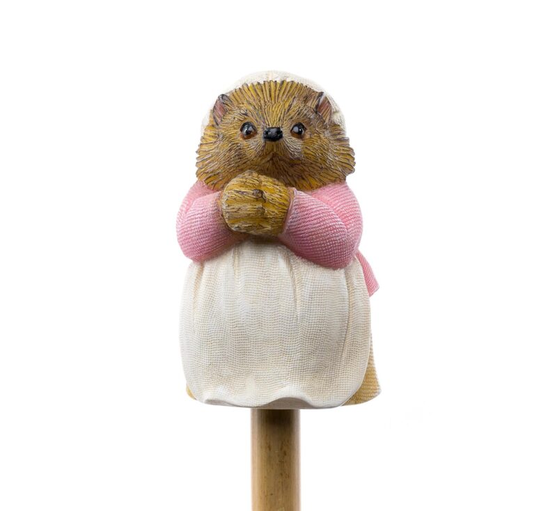 Beatrix Potter Mrs Tiggy-Winkle Cane or Stake Topper - Image 4