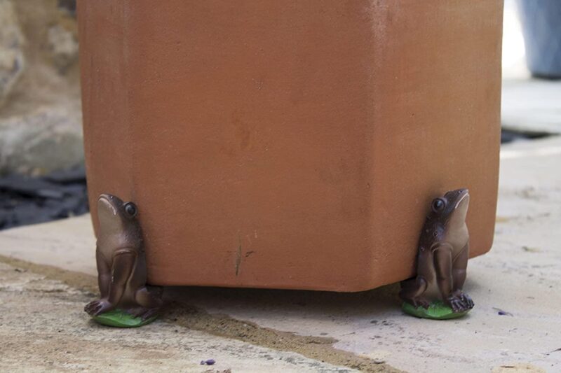 Brown Toad Plant Pot Feet - Set of 3 - Image 5