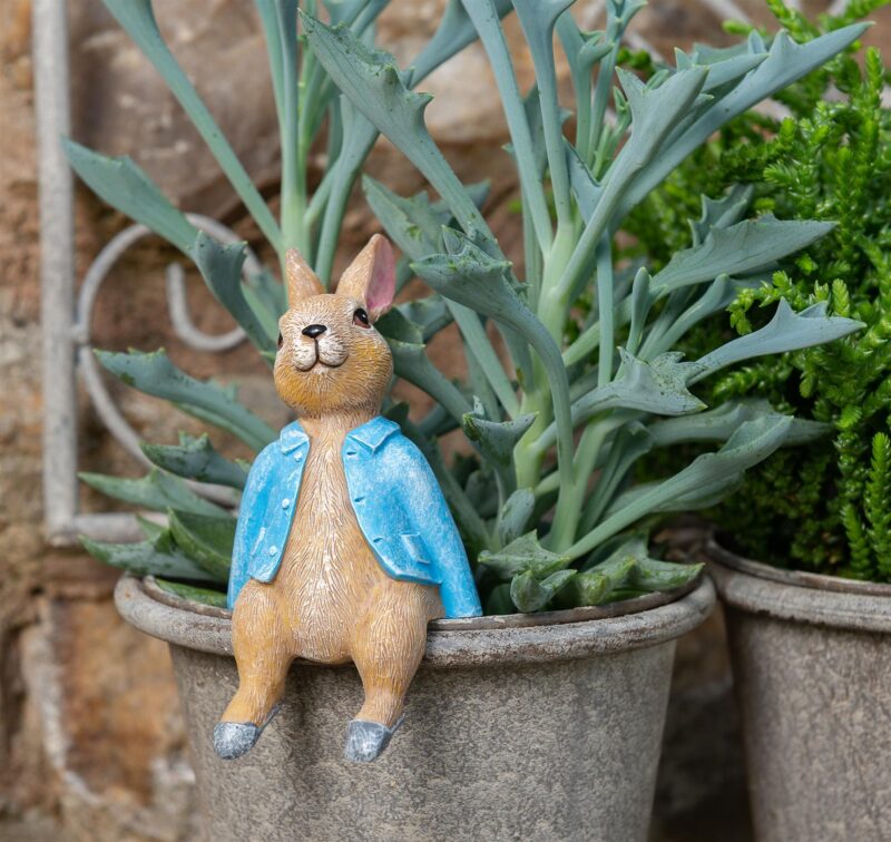 Beatrix Potter Peter Rabbit Sitting Plant Pot Hanger - Image 7