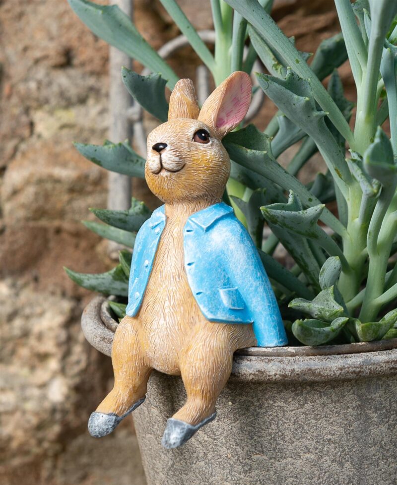 Beatrix Potter Peter Rabbit Sitting Plant Pot Hanger