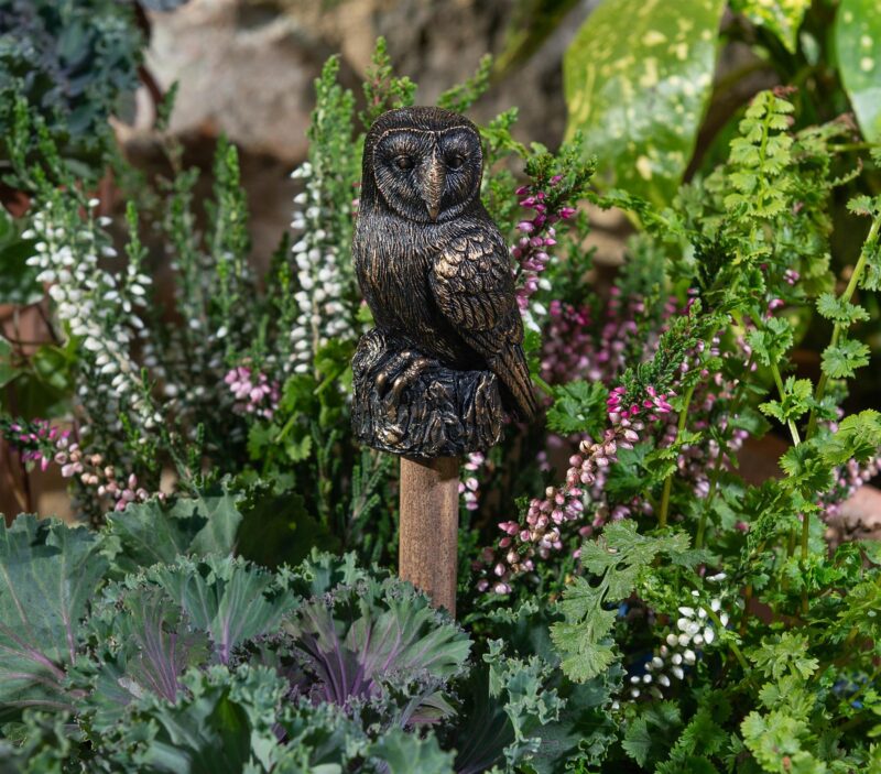 Barn Owl Cane or Stake Topper - Image 5