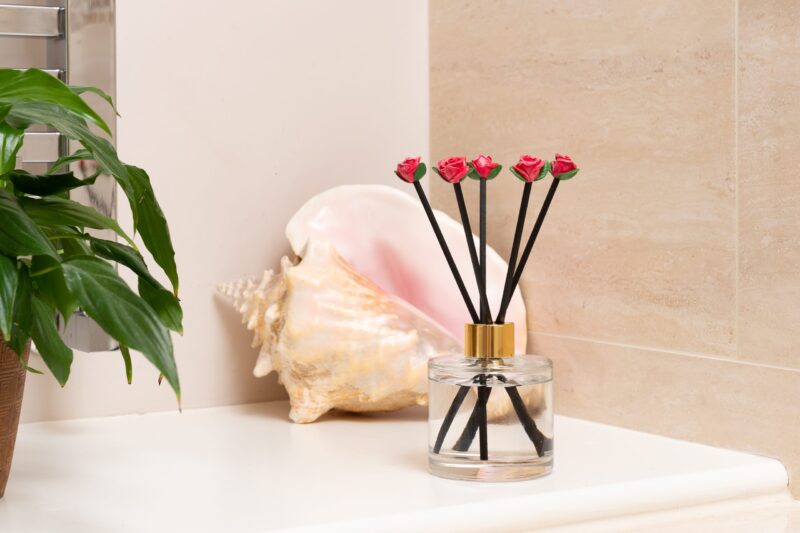 Roses Diffuser Decor Reed Diffuser Decoration - Set of 5