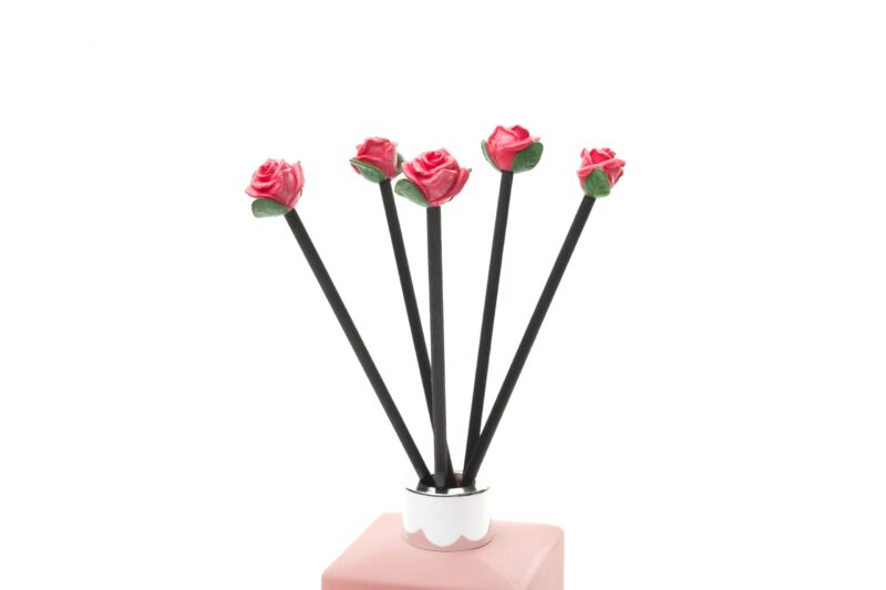 Roses Diffuser Decor Reed Diffuser Decoration - Set of 5 - Image 3