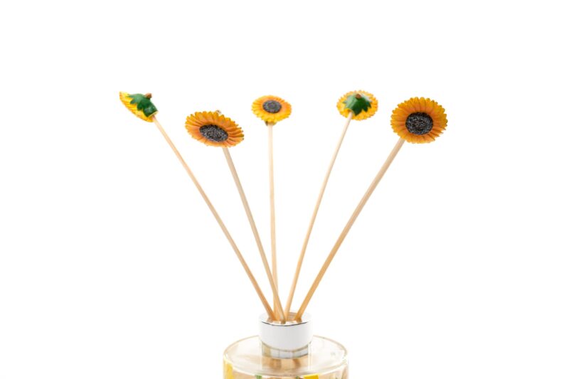 Sunflower Diffuser Decor Reed Diffuser Decoration - Set of 5 - Image 3