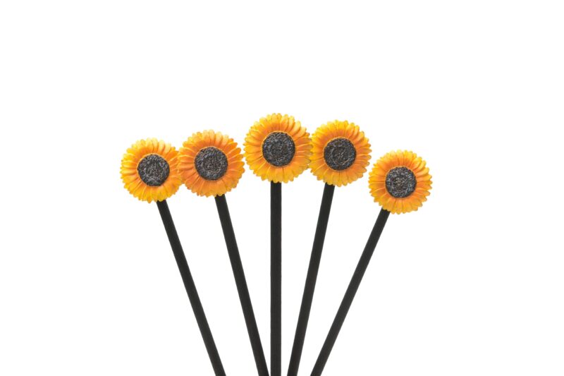 Sunflower Diffuser Decor Reed Diffuser Decoration - Set of 5 - Image 4