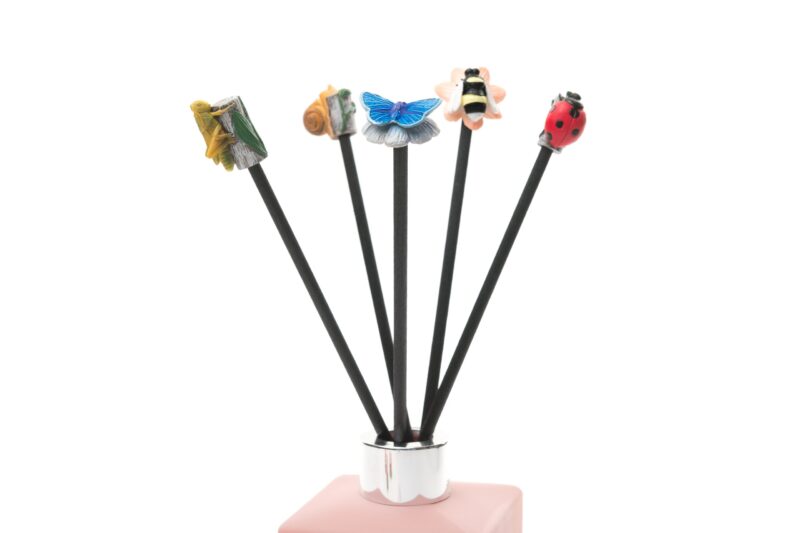 Insects Diffuser Decor Reed Diffuser Decoration - Set of 5 - Image 4