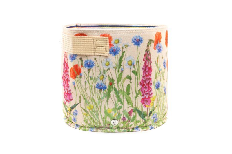 Iona Buchanan Meadow Fabric Eco Pots - 23L - Cream - Image 2