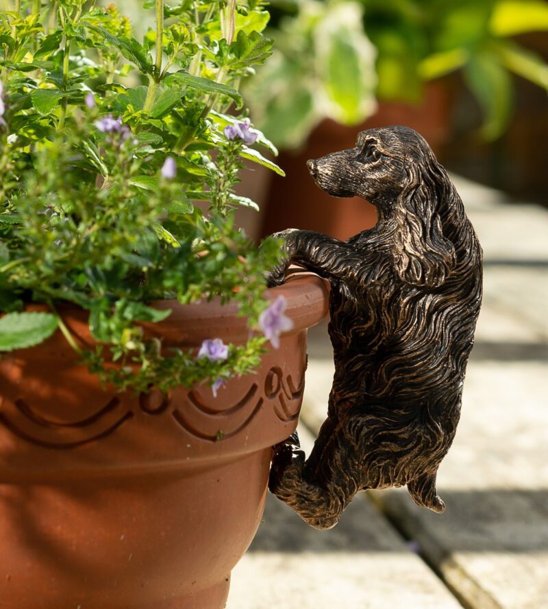 Cocker Spaniel Plant Pot Hanger