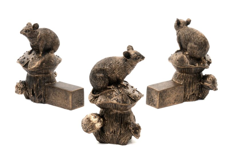 Mouse on Mushroom Plant Pot Feet - Set of 3 - Image 3