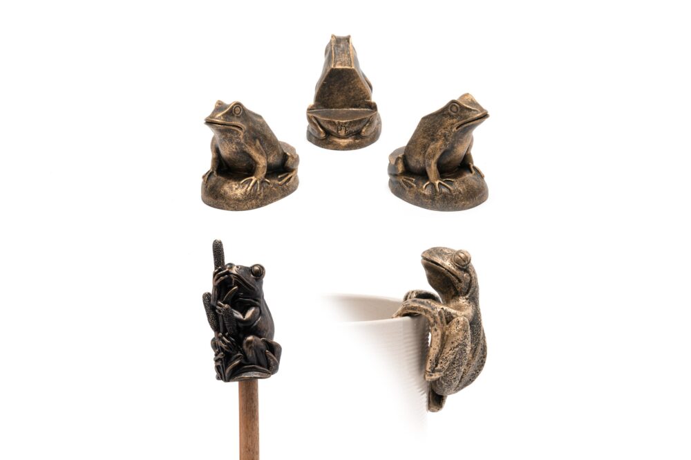 Frog Potty Feet and Pot Buddy and Cane Companion