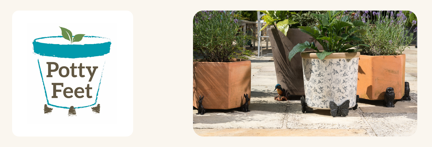 Potty Feet™ - Plant Pot Feet