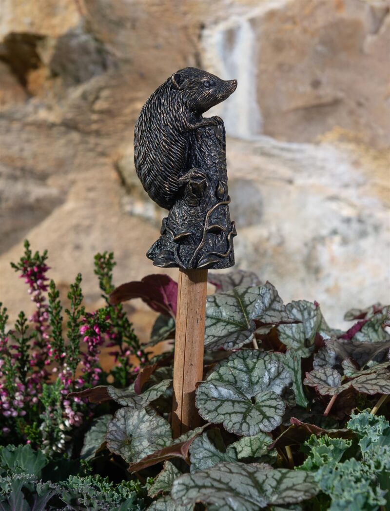 Hedgehog Cane or Stake Topper - Image 6