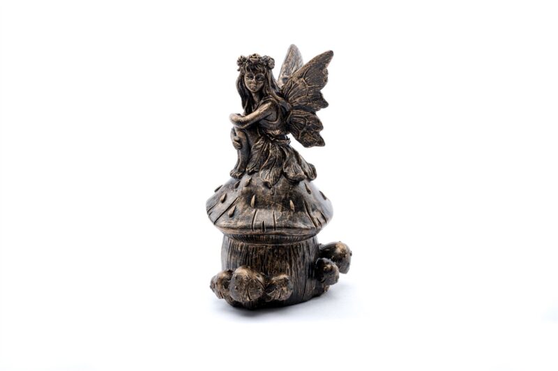 Fairy On Toadstool Plant Drip Feeder Cover & Feed - Image 4