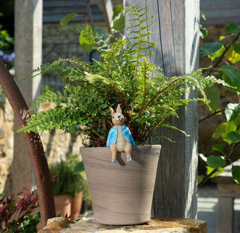 Beatrix Potter Peter Rabbit Sitting Plant Pot Hanger - Image 5