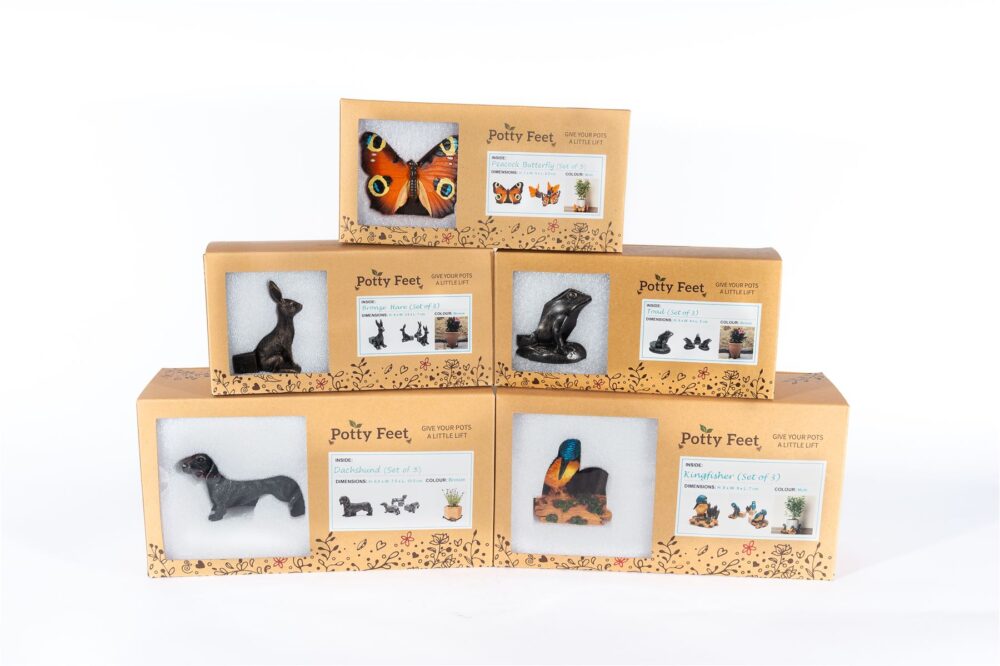 Springer Spaniel Plant Pot Feet - Set of 3 - Image 5