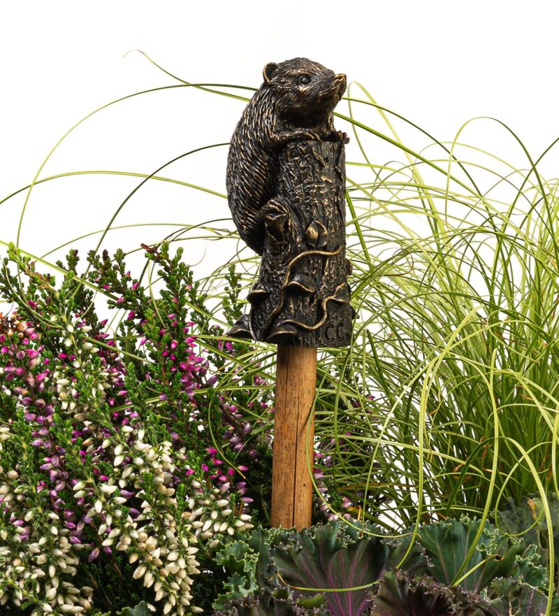 Hedgehog Cane or Stake Topper - Image 3