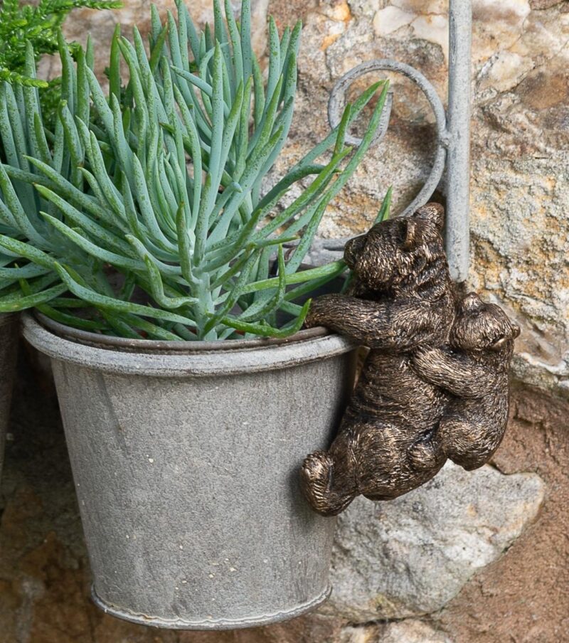 Panda and Cub Plant Pot Hanger - Image 4