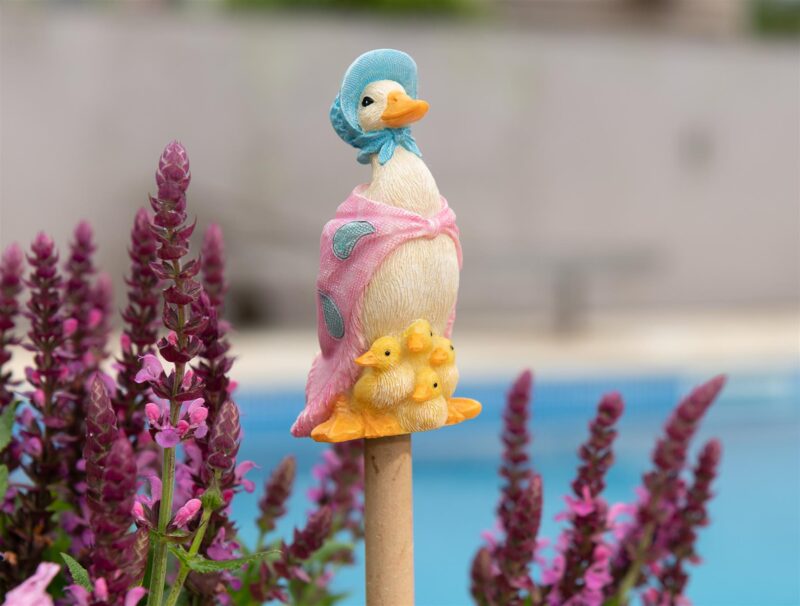 Beatrix Potter Jemima Puddle-Duck Cane or Stake Topper - Image 3