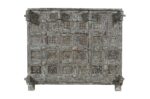 Antique Indian Teak Wood Damchiya Chest