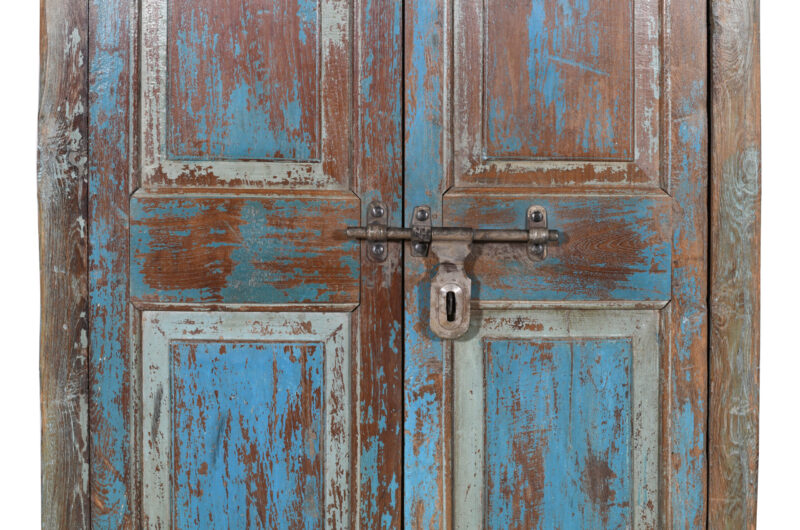 Antique Indian Teak Wood Door - Image 4