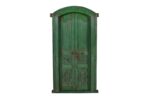 Antique Indian Teak Door and Surround Frame
