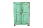 Antique Indian Teak Wood Pinjara Cupboard