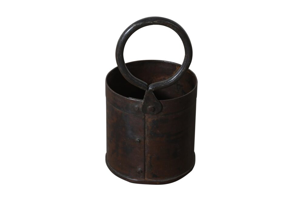 Vintage Indian Iron Desk Tidy Or Planter - Single - Image 5