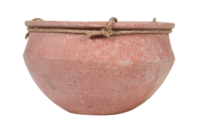 Indian Terracotta Hanging Matka Planter - Image 3