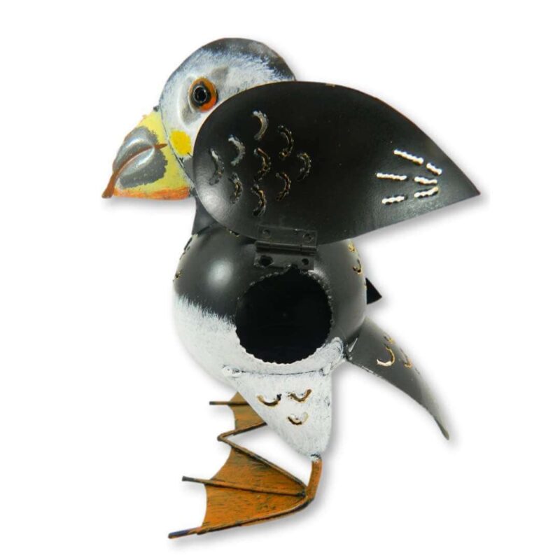 Puffin Tealight Holder - Side Profile