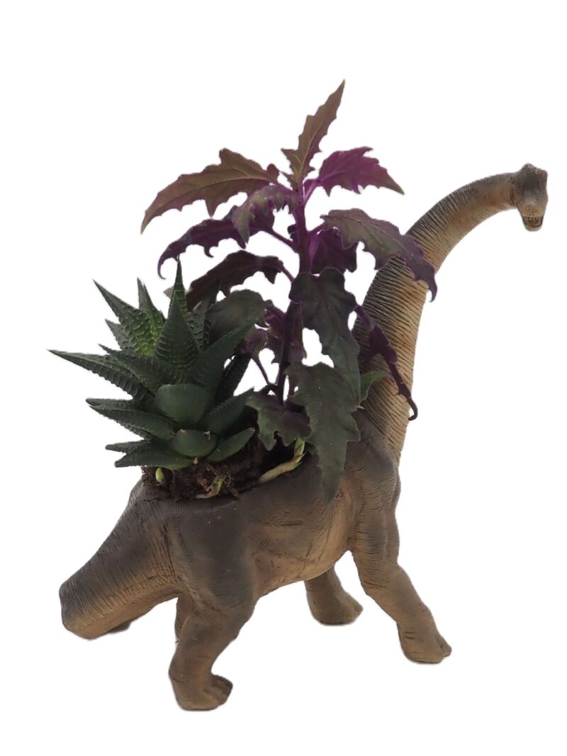 Brachiosaurus Dinosaur Planter - Image 2