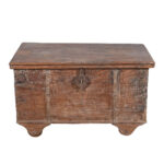 Front View Antique Indian Surti Chest