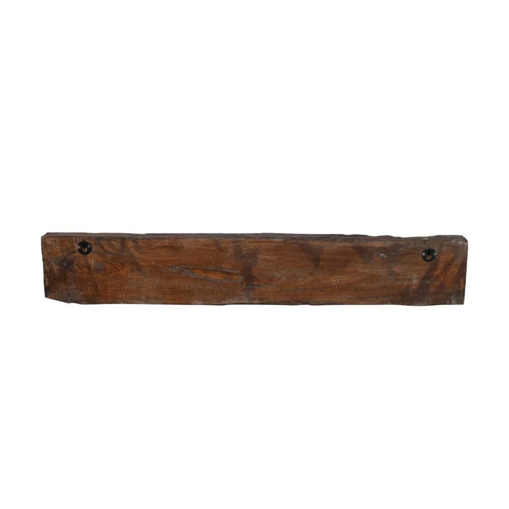 Antique Teal Carved Indian Teak Coat Hook Panel – 19th Century Rajasthan - Image 2